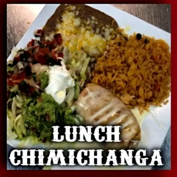 Lunch Chimichanga.