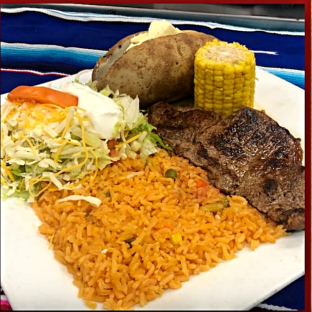 Steak Veracruz.